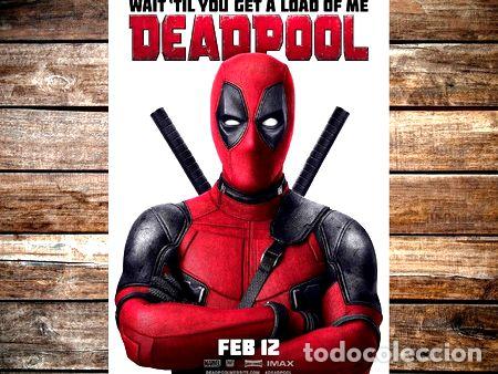 Cine: poster pelicula deadpool marvel comics 47x32cm 250grms - Foto 1
