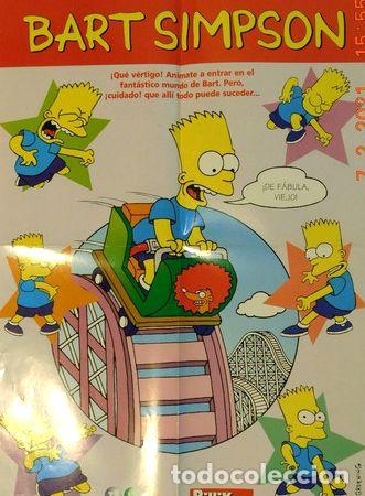Cine: lote de posters de los simpson de revistas - Foto 1