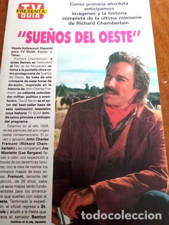 Cine: lamina tv guia presenta suenos del oeste chamberlain - Foto 1