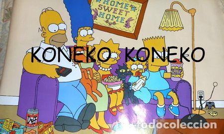Cine: posters de los simpson en excelente estado impecables - Foto 1
