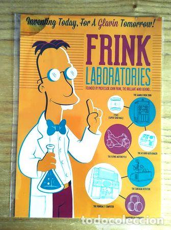 POSTER A4 PROFESOR FRINK THE SIMPSONS 1 (Cine - Posters y Carteles - Series TV)