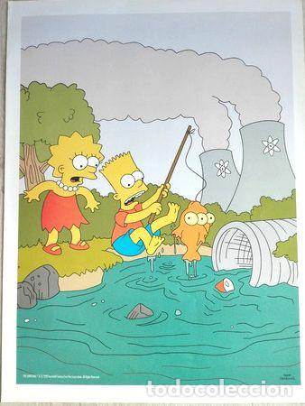 Cine: lamina poster the simpsons bart y lisa - Foto 1