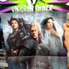 Cine: POSTER THE WITCHER SERIE NETFLIX 56X41. Lote 360046840