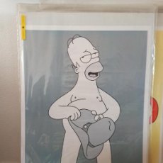Cine: POSTER HOMER SIMPSON - LET'S GET DOWN TO SOME LOVIN' - 90 X 63 CENTIMETROS - AÑO 1999 (IR-6). Lote 366184716