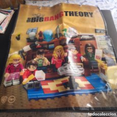 Cine: BOLSA BIG BANG THEORY LEGO PROMOCIONAL. NUNCA USADA. MEDIDAS: 48X57.