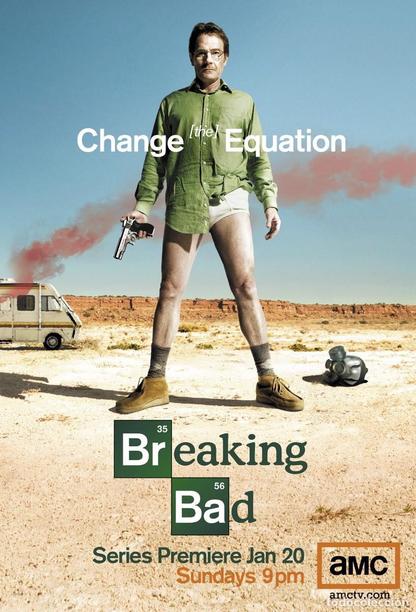 Cine: BREAKING BAD 32 X 45 POSTER COPIA - Foto 1