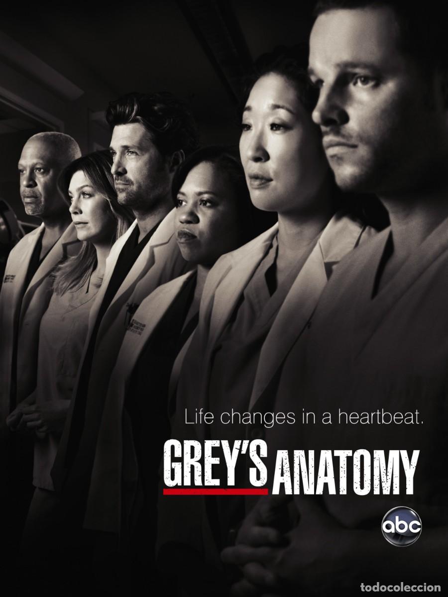 Cine: ANATOMIA DE GREY 32 X 45 POSTER COPIA - Foto 1