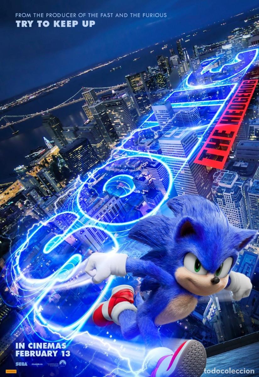 Cine: SONIC 32 X 45 POSTER COPIA - Foto 1