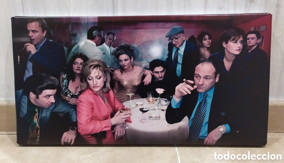 Cine: Cuadro LOS SOPRANO personajes - Foto 1