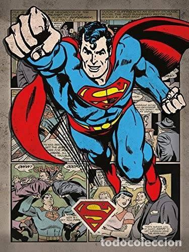 Cine: Lienzo Canvas Superman - DC Comics (30X40) - Foto 1