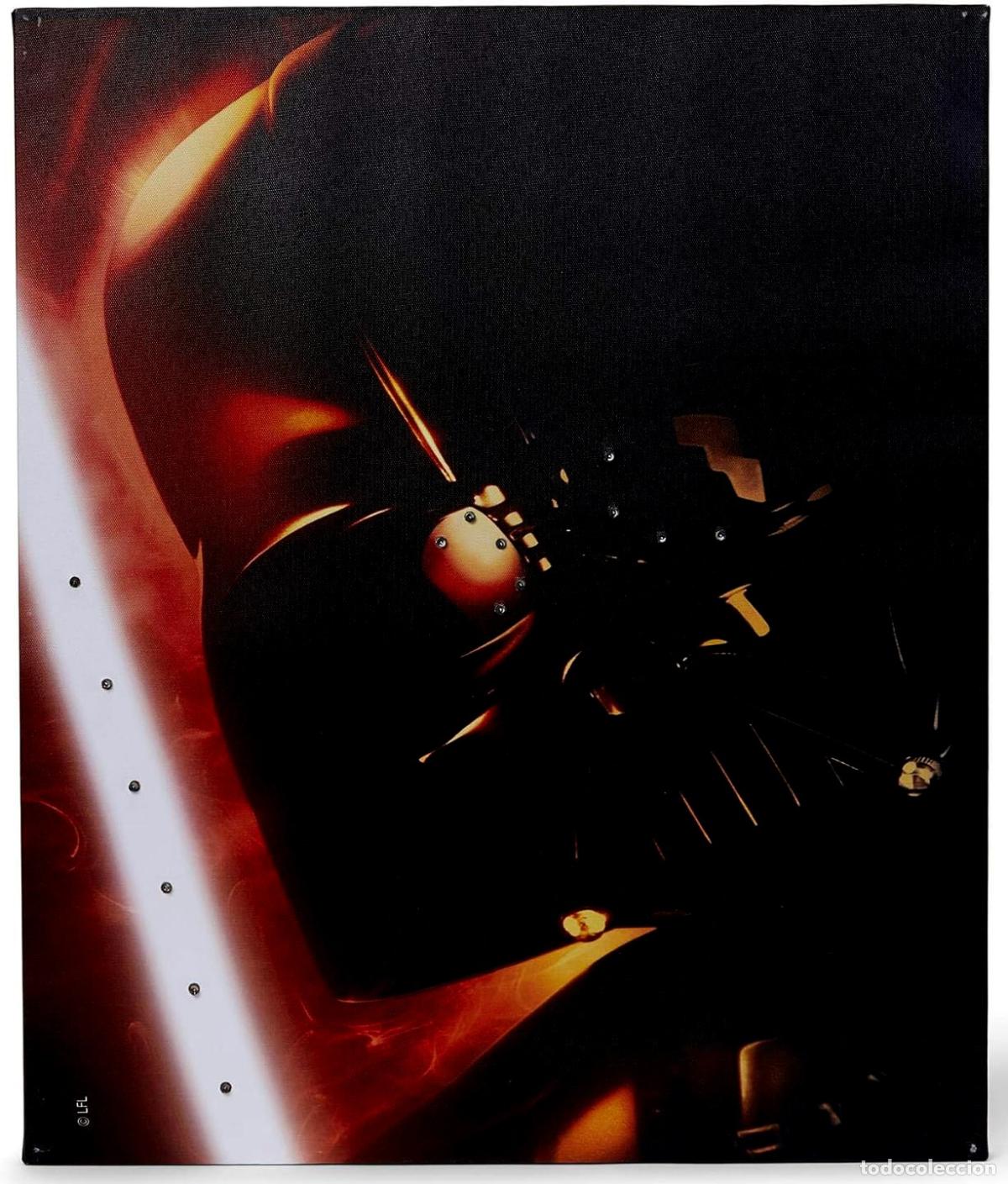 Cine: Lienzo iluminado Darth Vader - Star Wars - Foto 1
