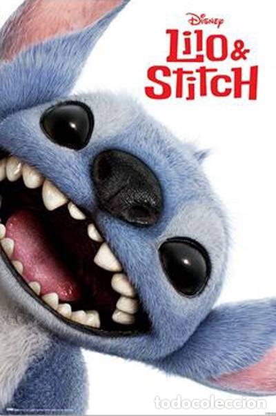 Cin&eacute;ma: Poster Cara Stitch Live Action - Lilo & Stitch (POSTER 61 x 91,5)