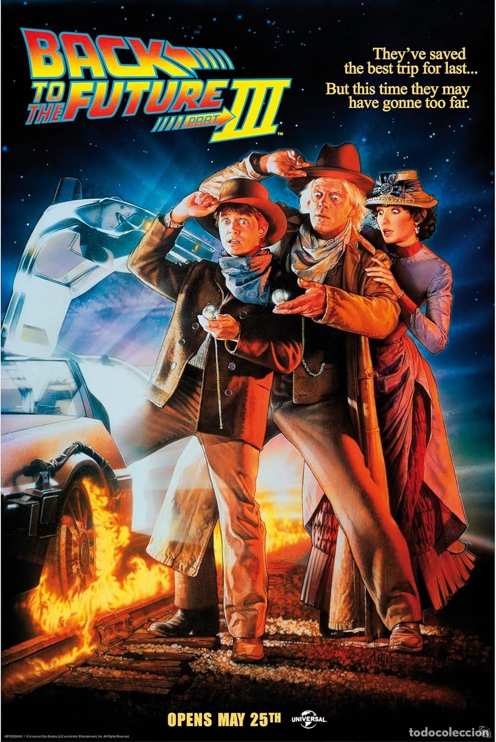 Cinema: Poster Pelicula Regreso al Futuro III (POSTER 61 x 91,5)