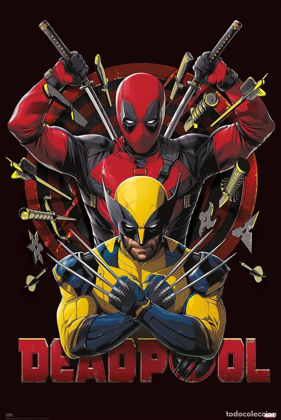 Cine: Poster DeadPool Y Lobezno 2 - Marvel (POSTER 61 x 91,5)
