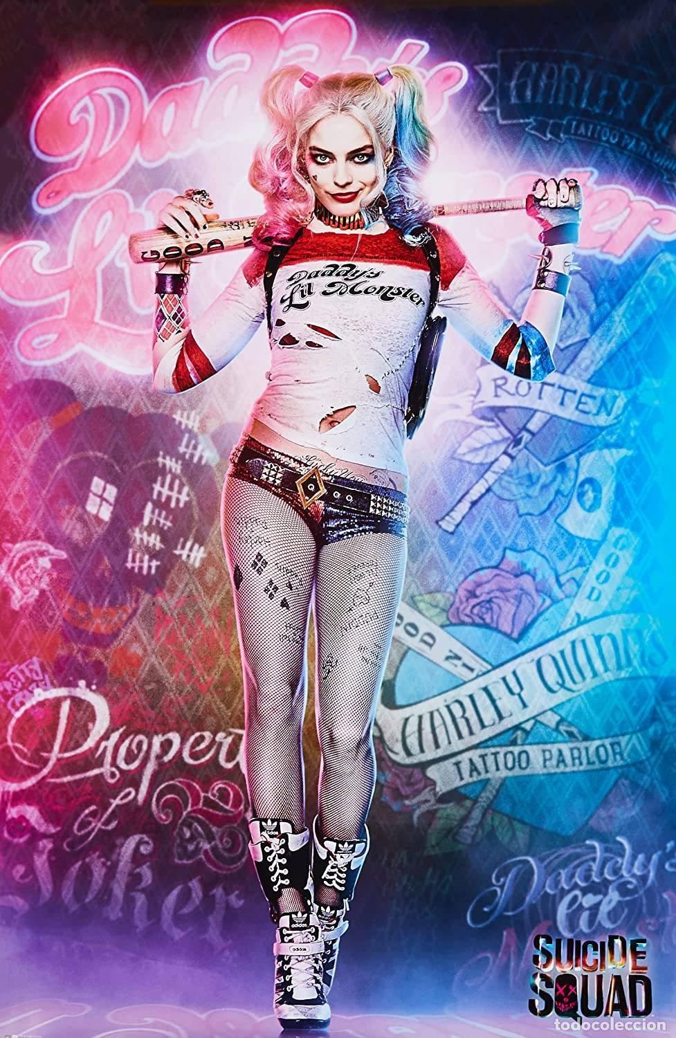 Cine: Poster Harley Quinn - Escuadron Suicida (POSTER 61 x 91,5)