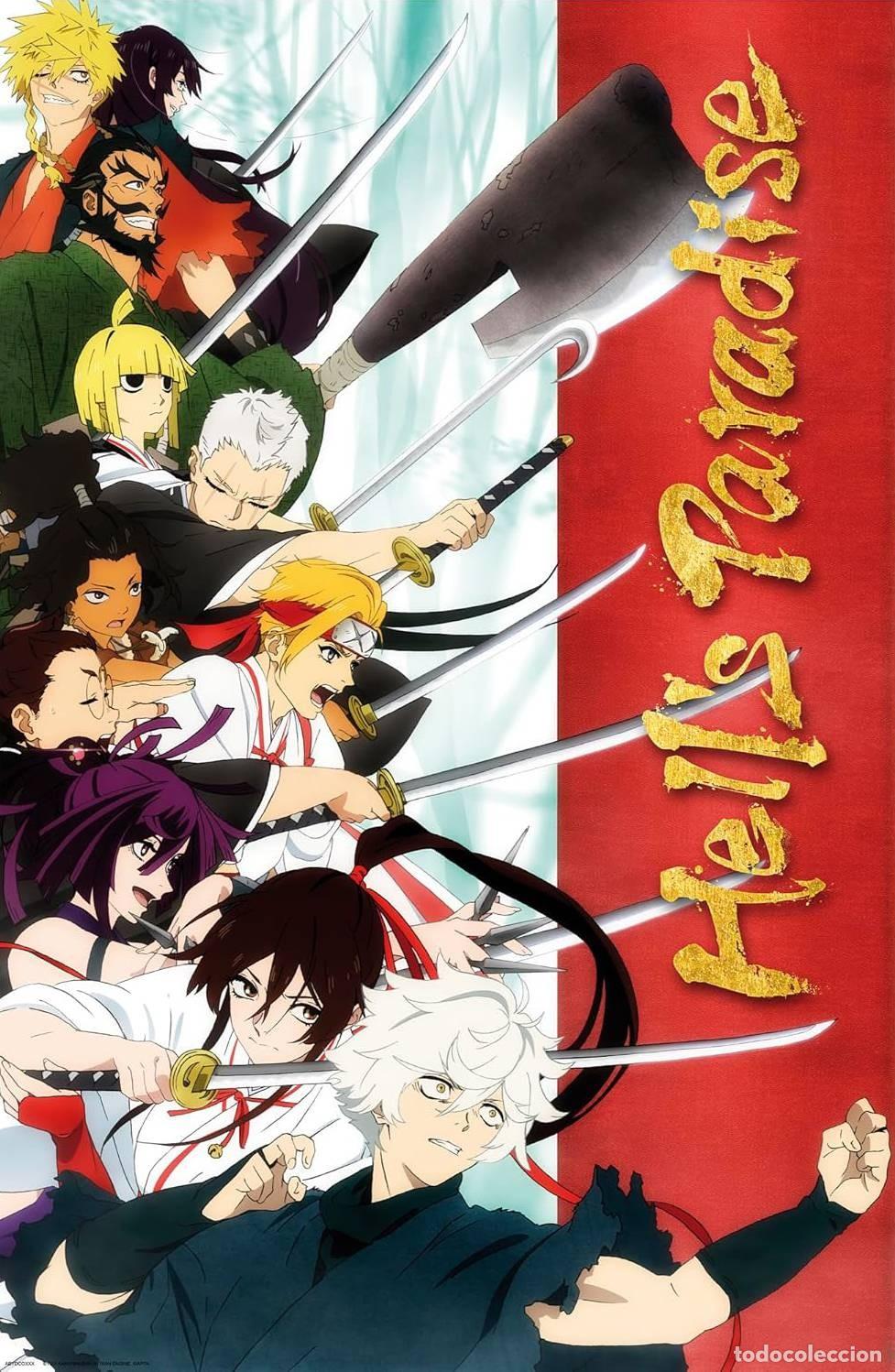 Cine: Poster Arte clave temporada 1 - Hell's Paradise (POSTER 61 x 91,5)