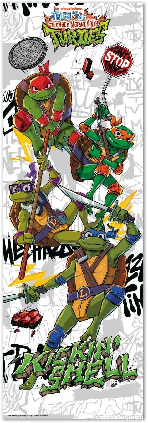 Cinema: Poster Puerta Tortugas Ninja (POSTER 53x158)
