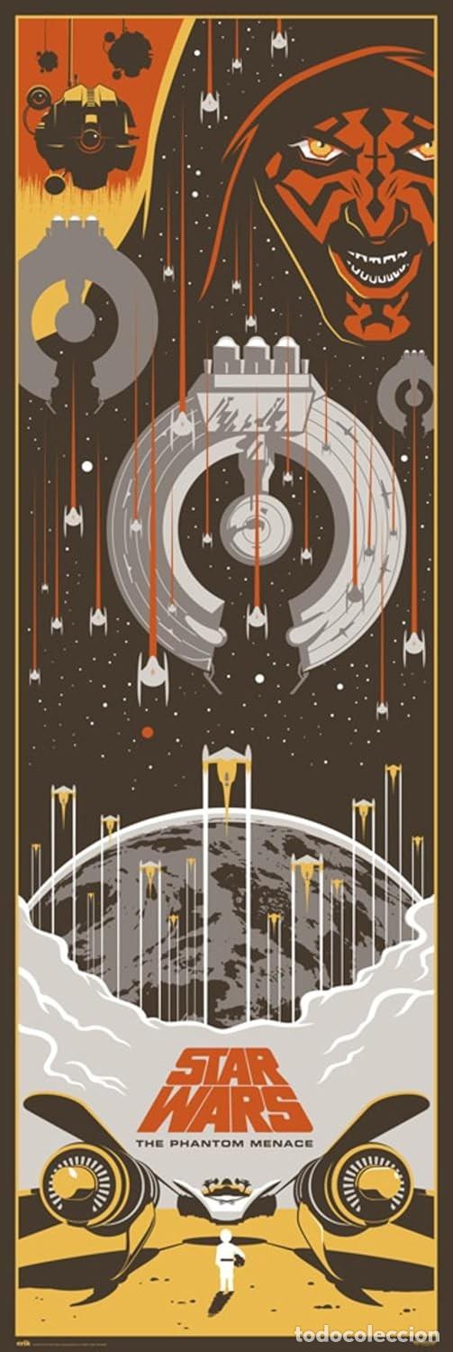 Cinema: Poster Puerta Star Wars Episodio I (POSTER 53x158)