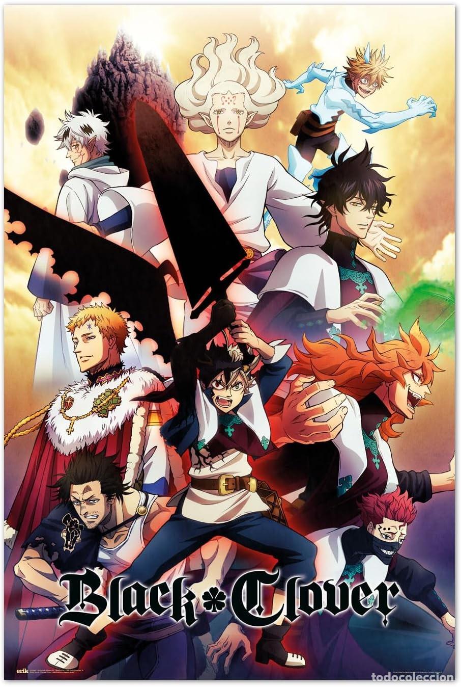 Cin&eacute;ma: Poster Arco de reencarnacion de trebol Negro - Black Clover (POSTER 61 x 91,5)