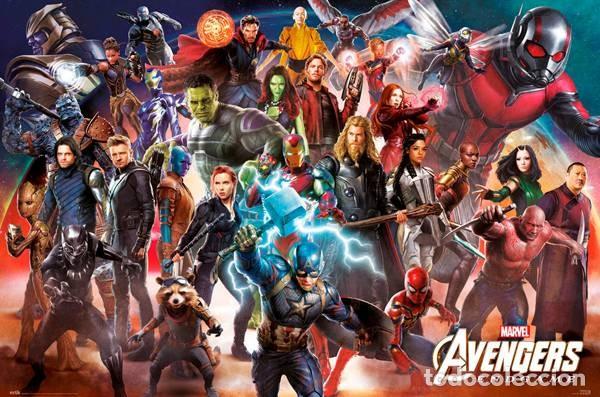 Cinema: Poster Horizontal Marvel Avengers: Endgame - Alinecion Final (POSTER 91,5 x 61)