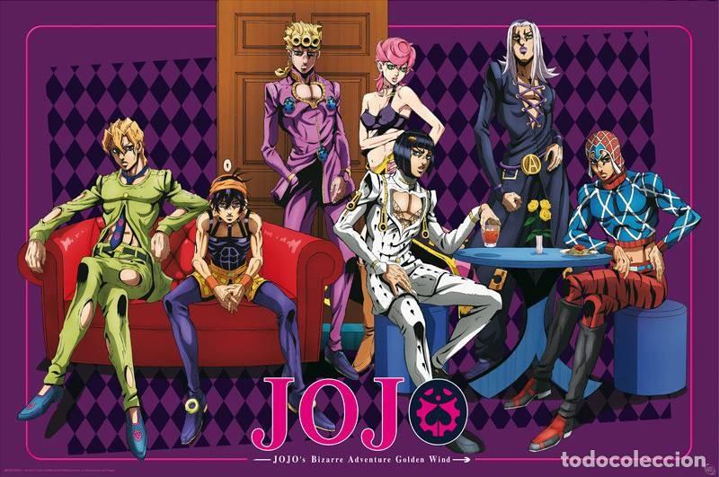 Cinema: Poster Golden Wind Team - Jojo's Bizarre Adventure (POSTER 61 x 91,5)