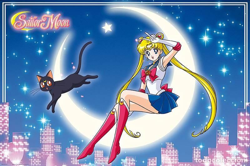 Cine: Poster Sailor Moon & Luna - Sailor Moon (POSTER 61x91.5)