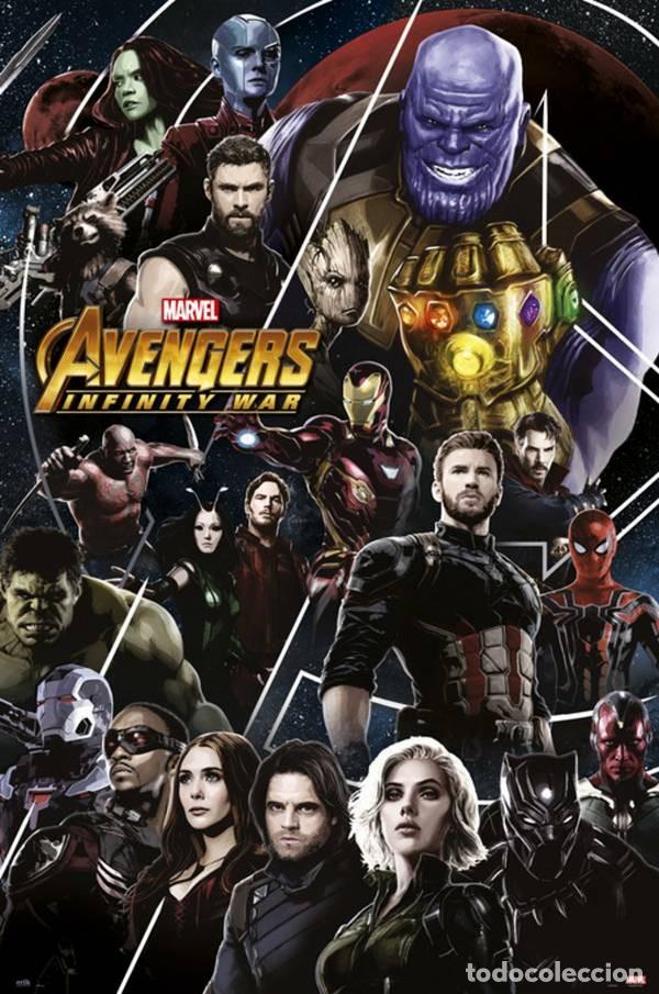 Cine: Poster Los Vengadores: Infinity War 2 (POSTER 61 x 91,5)