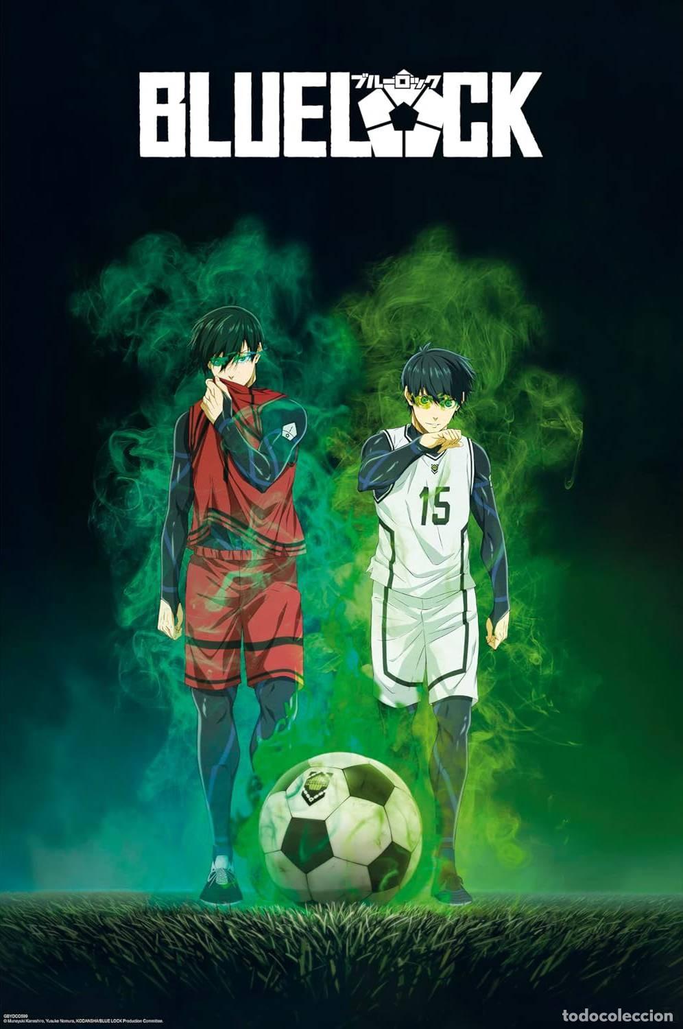 Cine: Poster Isagi vs Rin - Blue Lock (POSTER 61 x 91,5)