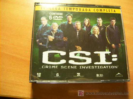 Series de TV: CSI TERCERA TEMPORADA COMPLETA ( 6 CD ) (CDIB19) - Foto 1