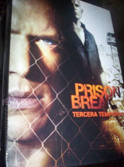 Series de TV: PRISONBREAK - TERCERA TEMPORADA COMPLETA - 4 DVD - Foto 1