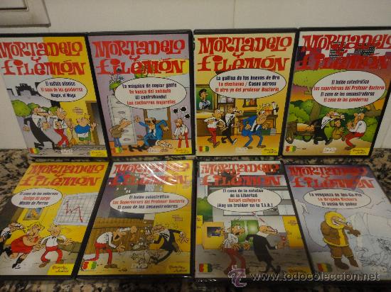 Mortadelo y Filemon Aventuras Coleccion DVD Completa COMICS 70