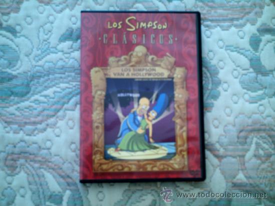 Series de TV: DVD LOS SIMPSON CLASICOS. LOS SIMPSON VAN A HOLLYWOOD - Foto 1