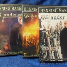 Series de TV: INSPECTOR WANDER. COLECCION HENNING MANKELL. LOTE DE 3 DVD'S. . Lote 37636425
