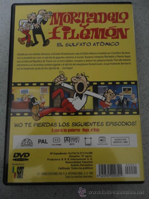 Series de TV: 8 dvd de Mortadelo y Filem&oacute;n colecci&oacute;n completa - Foto 3