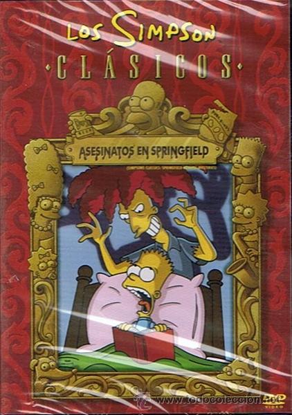 Series de TV: DVD LOS SIMPSON  ASESINATOS EN SPRINGFIELD  (PRECINTADO) - Foto 1