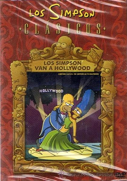Series de TV: DVD LOS SIMPSON VAN A HOLLYWOOD (PRECINTADO) - Foto 1