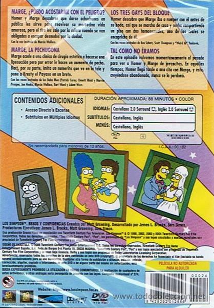 Series de TV: DVD LOS SIMPSON BESOS Y CONFIDENCIAS (PRECINTADO) - Foto 2