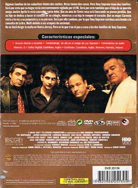Series de TV: DVD LOS SOPRANO SERIE 3 (4 DVD) - Foto 4