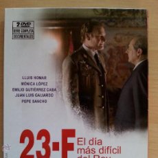 Series de TV: 23-F EL DÍA MÁS DIFÍCIL DEL REY (DVD) . Lote 50472724
