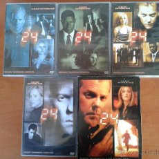 Series de TV: DVD - SERIE 24 HORAS - PACKS TEMPORADAS COMPLETAS 1,2,3,4,5 - 34 DVDS