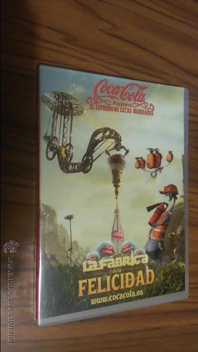 Series de TV: LA FABRICA DE LA FELICIDAD. ANUNCIO EN FORMA DE CORTO DE COCA COLA DE TELEVISI&Oacute;N. BUEN ESTADO