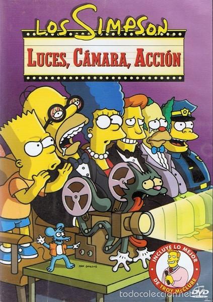 Series de TV: DVD LOS SIMPSON &uml;LUCES,C&Aacute;MARA,ACCI&Oacute;N&uml; - Foto 1