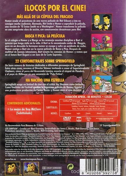 Series de TV: DVD LOS SIMPSON &uml;LUCES,C&Aacute;MARA,ACCI&Oacute;N&uml; - Foto 2