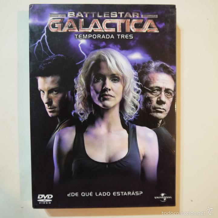 Series de TV: BATTLESTAR GALACTICA. TEMPORADA 3 - 6 DVDS - COMPLETA - Foto 1