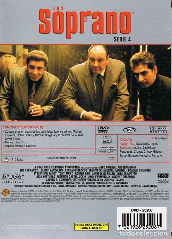Series de TV: LOS SOPRANO 4&ordf; TEMPORADA (4 DVD) - Foto 2