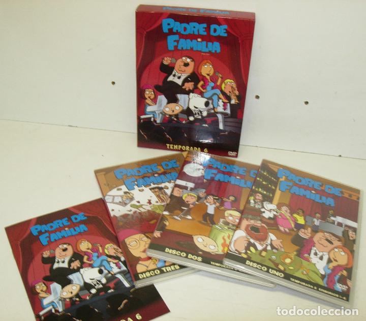 S&eacute;ries TV: PADRE DE FAMILIA TEMPORADA 6, 13 CAP&Iacute;TULOS EN 3 DVD
