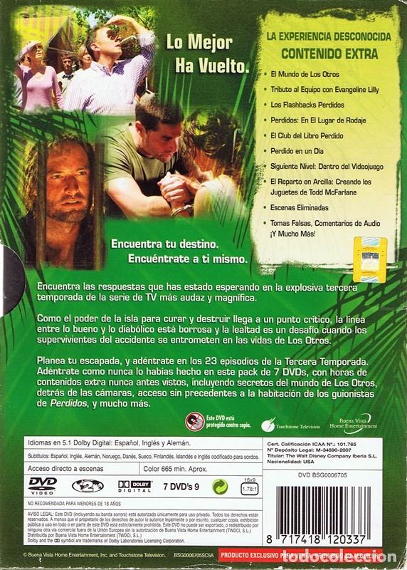 Series de TV: DVD PERDIDOS TEMPORADA COMPLETA N&ordm; 3 (7 DVD) - Foto 4