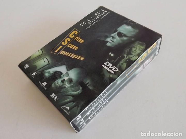 Series de TV: CSI, 3 DVD primera temporada, capítulos 13-23 - Foto 2 - 83859432