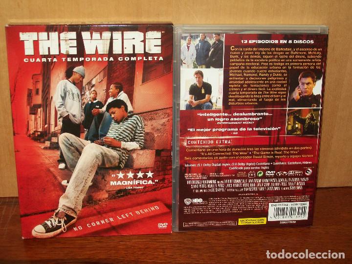 Series de TV: PACK  THE WIRE - CUARTA TEMPORADA COMPLETA EN DVD - 5 DVDS - Foto 1