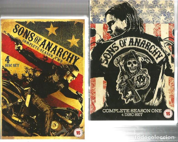 SONS OF ANARCHY : COMPLETE SEASONS 1 TO 6 ( 25 DVD, 49 EPISODES ) MOTEROS (Series TV en DVD)